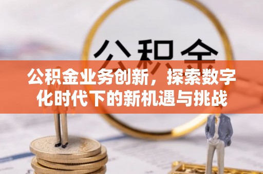 清新公积金业务创新，探索数字化时代下的新机遇与挑战