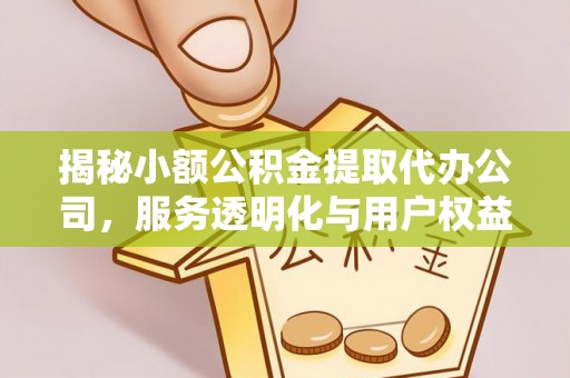 清新揭秘小额公积金提取代办公司，服务透明化与用户权益保障