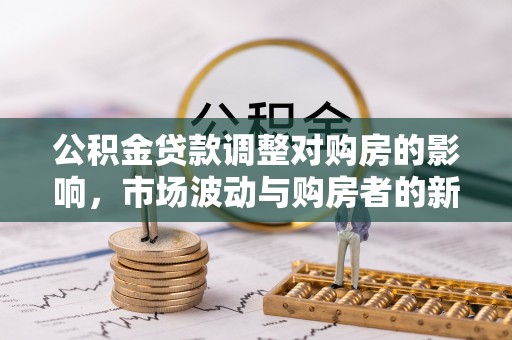 清新公积金贷款调整对购房的影响，市场波动与购房者的新选择