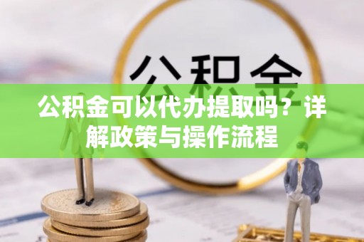 清新公积金可以代办提取吗？详解政策与操作流程