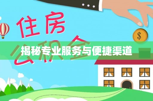 清新揭秘专业服务与便捷渠道